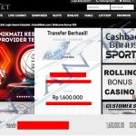 Bukti Kemenangan WD IDR 1.600.000 | Intanbet