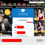 Bukti Kemenangan WD IDR 1.900.000 | Intanbet
